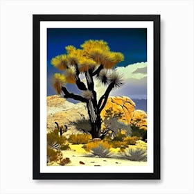 Typical Joshua Tree Nat Viga Style  (6) Art Print