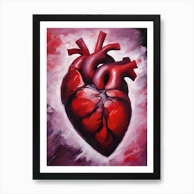 Human Heart Art Print