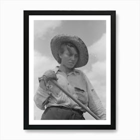 Sharecropper Woman Worker, Southeast Missouri Farms By Russell Lee Art Print