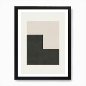 Abstract Geometric Shapes 05 55 1 Art Print