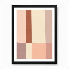 Composition Of Geometric Shapes 7 Art Print