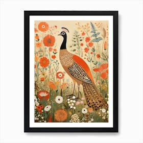 Pheasant 1 Detailed Bird Painting Art Print