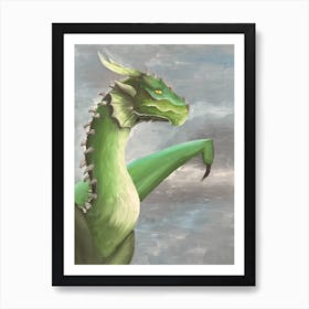 Dragon Painting Art Print