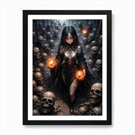 Scary Sexy Witch poster art #7 Art Print