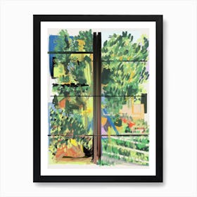 View From My Window Art Print