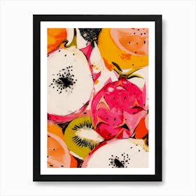 Fresh Fruits No 1 Art Print