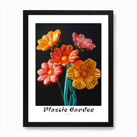 Bright Inflatable Flowers Poster Marigold 2 Art Print