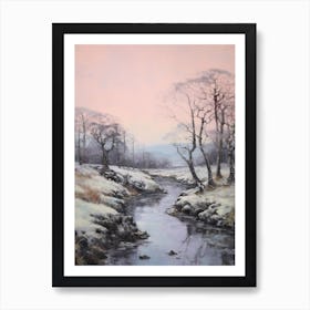 Dreamy Winter Painting Killarney National Park Ireland 2 Art Print