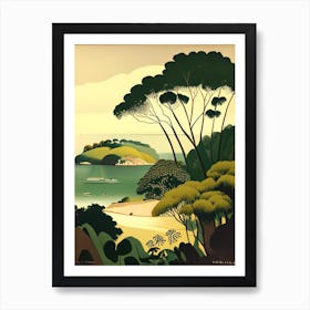 Great Keppel Island Australia Rousseau Inspired Tropical Destination Art Print