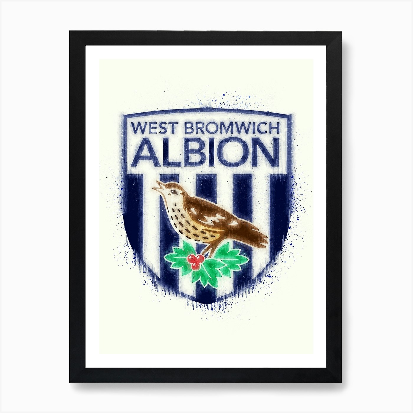 The Albion, West Bromwich Albion Football Poster Print — The Northern Line