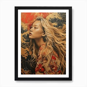 China Girl Art Print