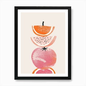 Fruit Stack Art Print