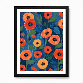 Poppies 10 Art Print