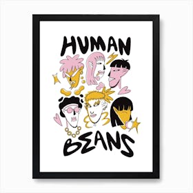 Human Beans Poster