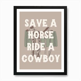 save a horse no. 3 Poster