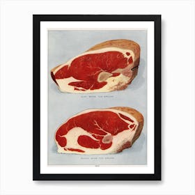 Beef Sirloins Art Print