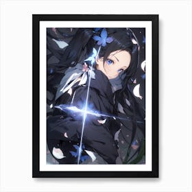 Demon Slayer Aoi Kanzaki (32) 1 Art Print