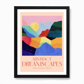 Abstract Dreamscapes Landscape Collection 20 Art Print