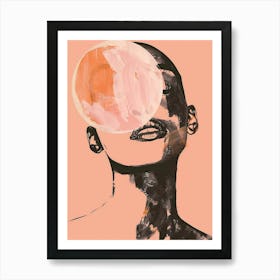 Woman'S Face 61 Art Print