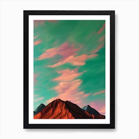 Red Sky at Night Art Print