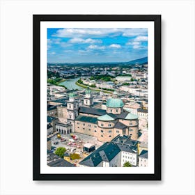 Austraia, Salzburg State, Salzburg, Salzburg Cathedral Art Print