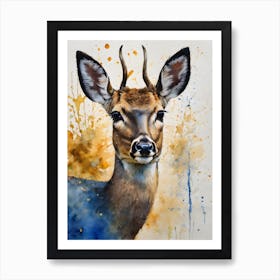 Roe Baby Deer Art Print