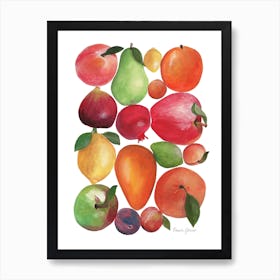 Fruit Arrangement Art Print