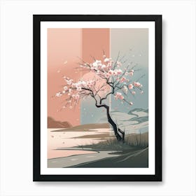 Cherry Blossom Tree 11 Art Print