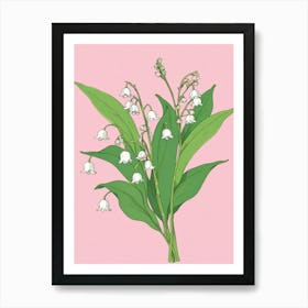 Lily Of The Valley 5 Art Print