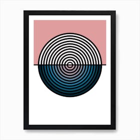 Dusk Sunset Art Print