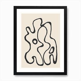 Minimal Abstract Art 2 Art Print