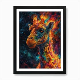 Giraffe 109 Art Print