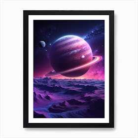 Saturn Print   Art Print