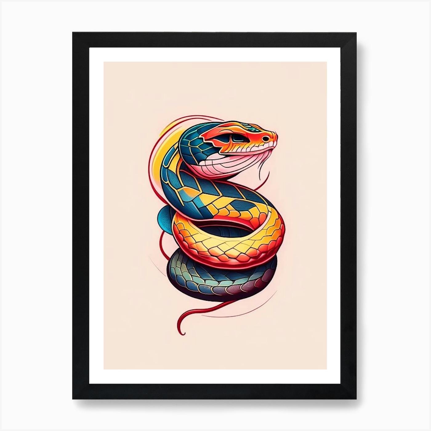 Photo Realistic Snake Tattoo by Chris Shockley  Snake tattoo Ink tattoo  Ink master