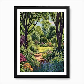 Wimbledon Common London Parks Garden 3 Painting Art Print