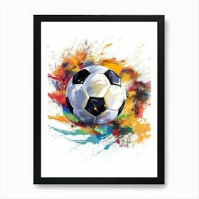 Soccer Ball 1 Poster