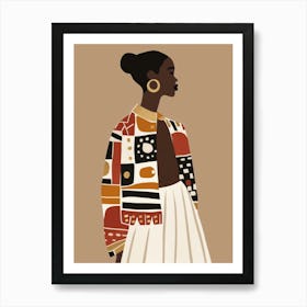 African Woman 170 Art Print