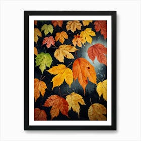 Autumn Leaves 1 Art Print