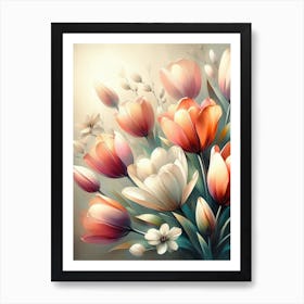 Flowers Art Print