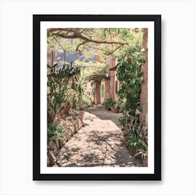 Alleyway In The Old Town Spain Art Print