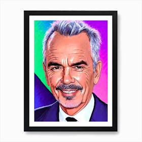 Billy Bob Thornton Pop Movies Art Movies Art Print