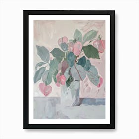 A World Of Flowers Bleeding Heart 2 Painting Art Print