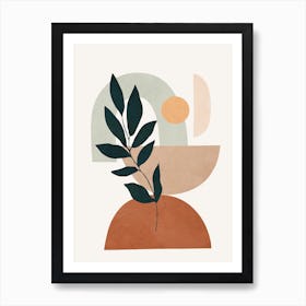 Soft Shapes Iv Art Print