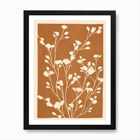 Minimal Branches Art 1 Art Print