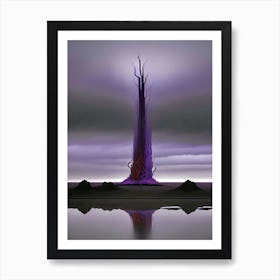 Tower Of Darkness Art Print