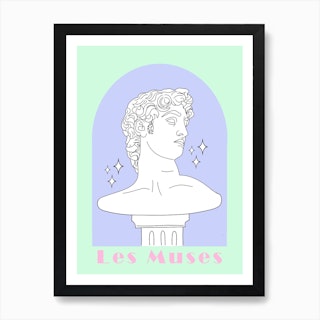 Les Muses 1 Art Print
