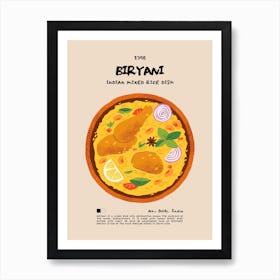 Biryani Art Print