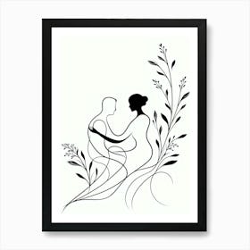 Creative Love And Relationship Illustration 121 Art Print