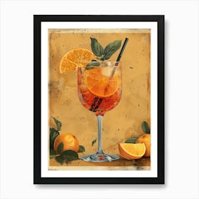 Aperol Spritz Art Print 178 Art Print