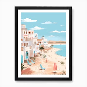 Sousse Tunisia 2 Illustration Art Print